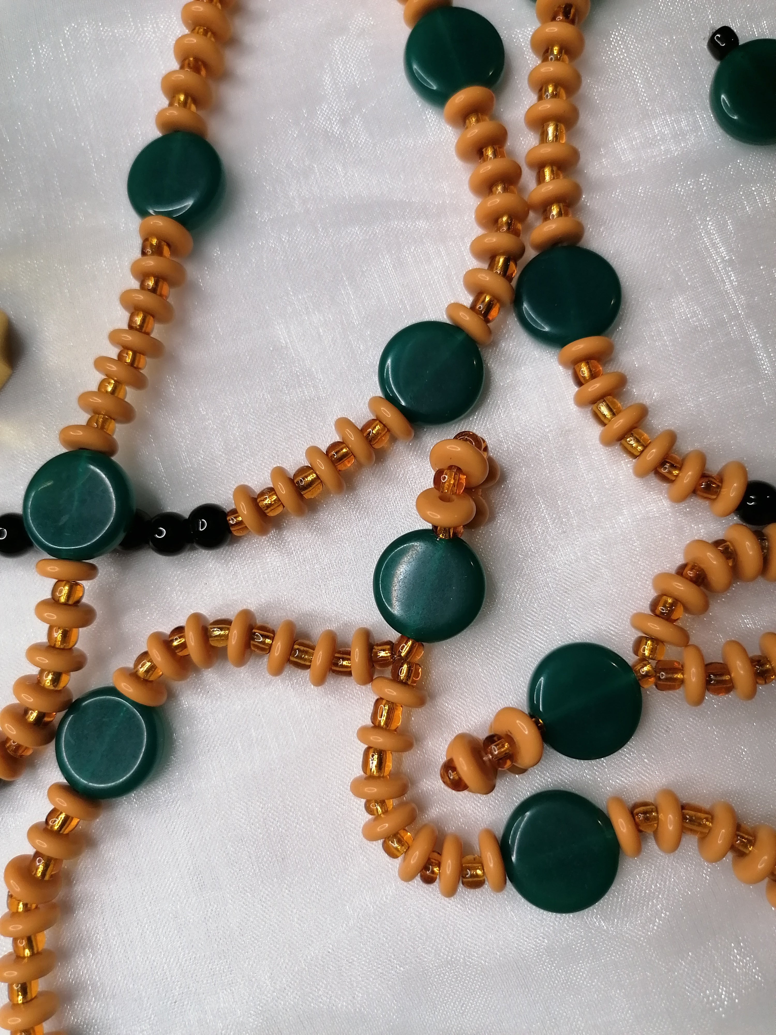 SAN African beaded jewellery set for healing and protection